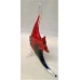JULIANA OBJETS D’ART ART GLASS ANGEL FISH 60227A